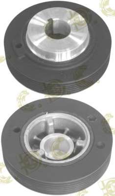 Ременный шкив, коленчатый вал