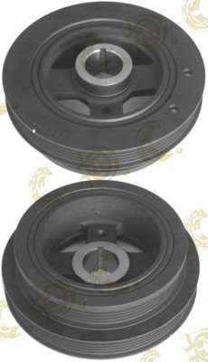 Ременный шкив, коленчатый вал