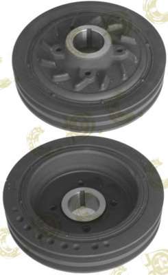 Ременный шкив, коленчатый вал