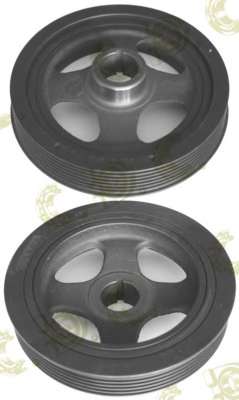 Ременный шкив, коленчатый вал