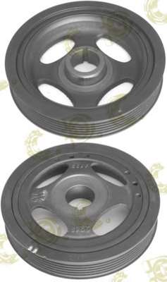 Ременный шкив, коленчатый вал