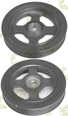 Ременный шкив, коленчатый вал