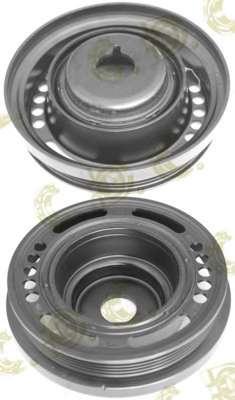 Ременный шкив, коленчатый вал