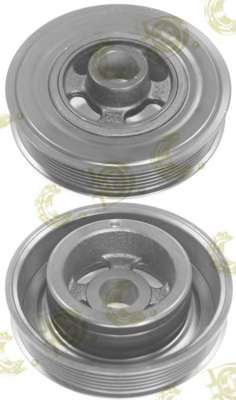 Ременный шкив, коленчатый вал