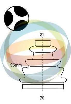 Комплект пылника, приводной вал
