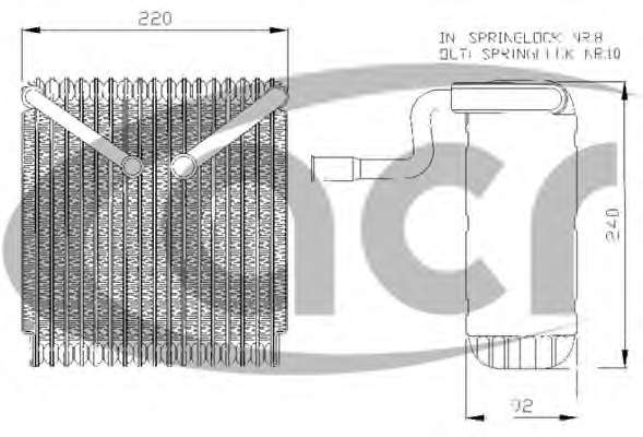 Испаритель, кондиционер