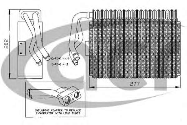 Испаритель, кондиционер