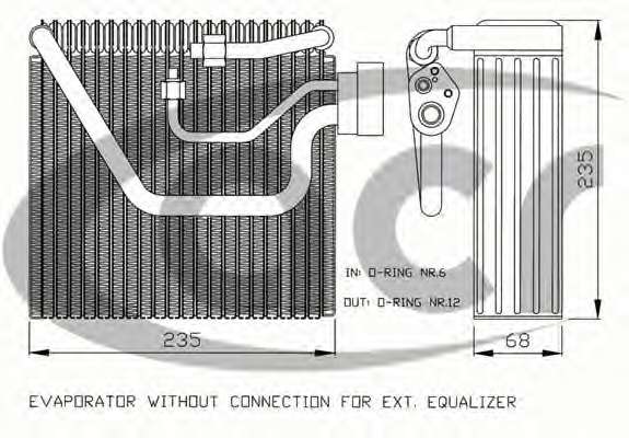Испаритель, кондиционер