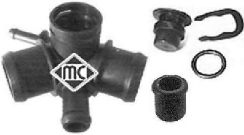 Фланец охлаждающей жидкости