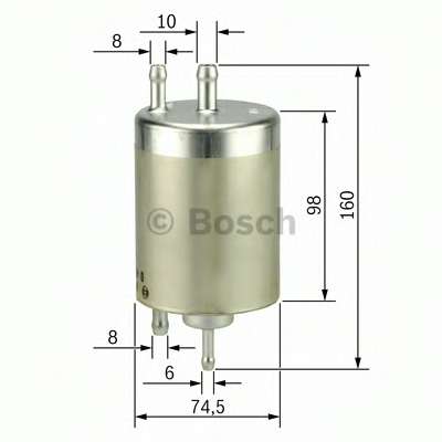 Фільтр паливний MB C-class (W202/W203)/CLK (C209)/E (W210)/S (W220)