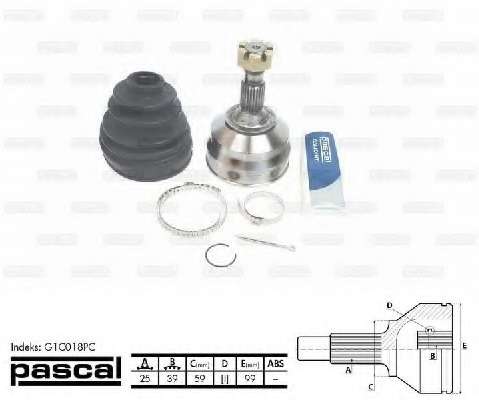 Шарнирній комплект,