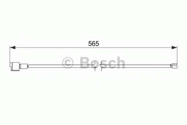 Сигнализатор, износ тормозных колодок