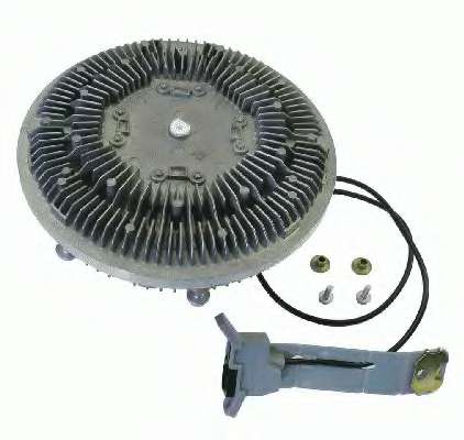 Сцепление, вентилятор радиатора
