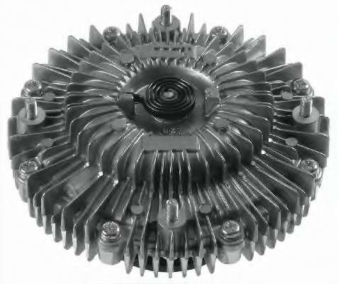 Сцепление, вентилятор радиатора