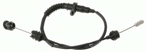 Трос, управление сцеплением