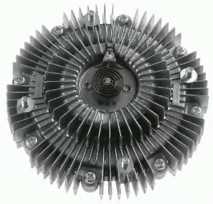 Сцепление, вентилятор радиатора