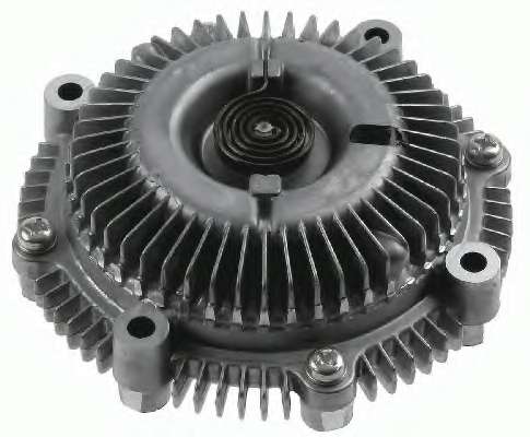 Сцепление, вентилятор радиатора