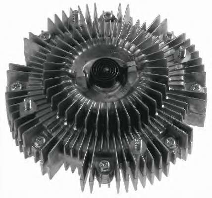 Сцепление, вентилятор радиатора