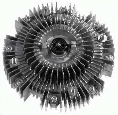 Сцепление, вентилятор радиатора