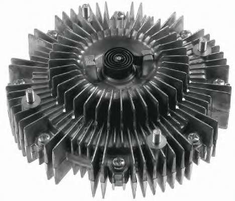 Сцепление, вентилятор радиатора