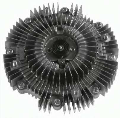 Сцепление, вентилятор радиатора