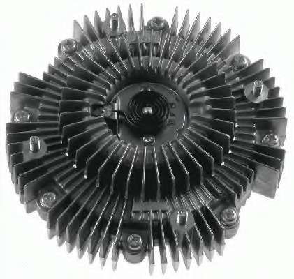 Сцепление, вентилятор радиатора