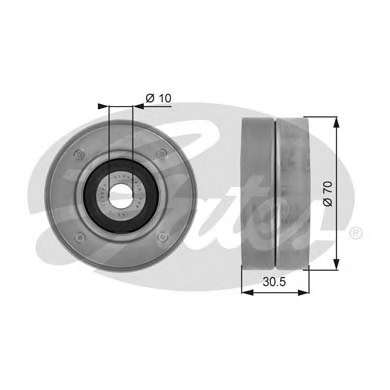 Паразитний / ведучий ролик, поліклиновий ремінь