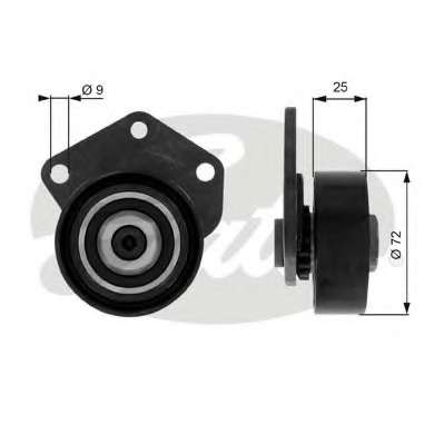 Паразитный / ведущий ролик, поликлиновой ремень
