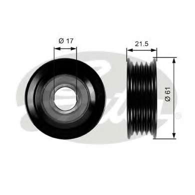 Паразитный / ведущий ролик, поликлиновой ремень