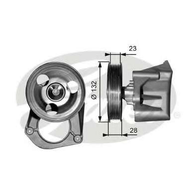 Паразитный / ведущий ролик, поликлиновой ремень
