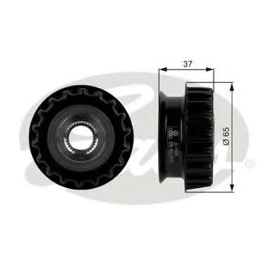 Шків генератора VW T5 2.5TDI