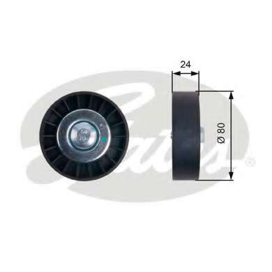 Ролик генератора Lancia Y 1.2 96-03 (паразитний) (80х24)