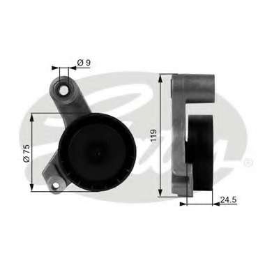 Натяжной ролик, поликлиновой  ремень