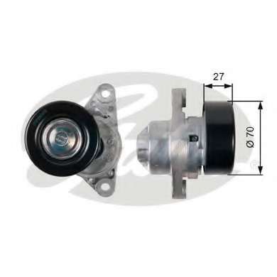 Натяжной ролик, поликлиновой  ремень