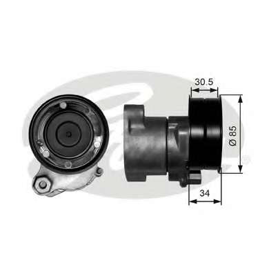 Натяжной ролик, поликлиновой ремень