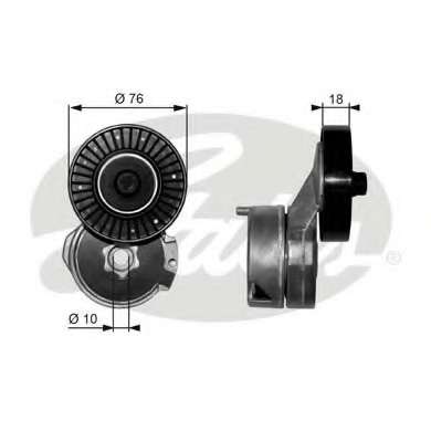 Натяжной ролик, поликлиновой ремень