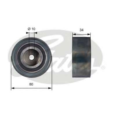 Ролик ГРМ Audi A3/A4/A6/Skoda Octavia/Superb 2.0D 03- (паразитний) (80x34х15)