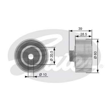 Паразитный / Ведущий ролик, зубчатый ремень