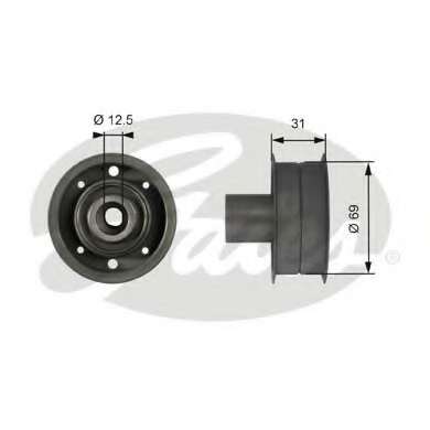 Паразитный / Ведущий ролик, зубчатый ремень