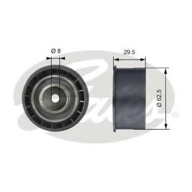 Паразитный / Ведущий ролик, зубчатый ремень