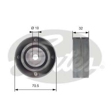 Паразитный / Ведущий ролик, зубчатый ремень