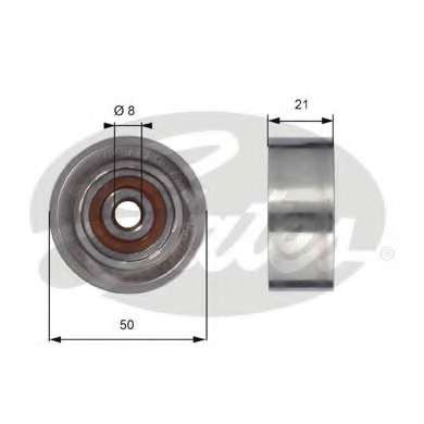 Ролик ГРМ BMW 3 (E30)/5 (E34) 89-95 (паразитний) (50х21)