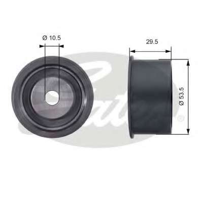 Паразитный / Ведущий ролик, зубчатый ремень