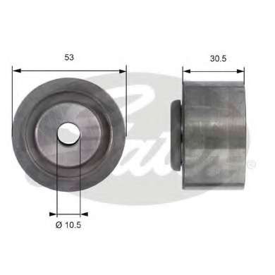Паразитный / Ведущий ролик, зубчатый ремень
