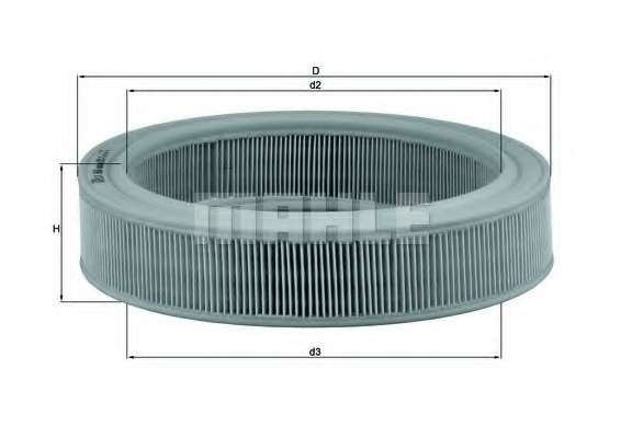 Фильтр воздушный Caddy II 1.4/1.6i(AEE)/Golf II/Passat B3