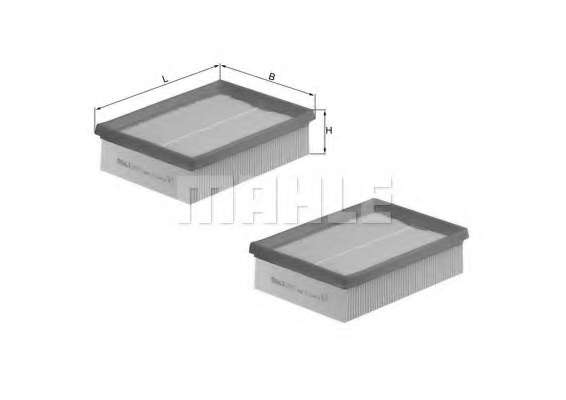 Фільтр повітряний VW Caddy II 1.4