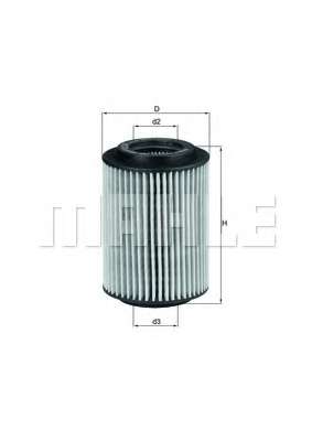 Фільтр масляний Honda Civic/CR-V 2.2i/2.2CTDi 05-
