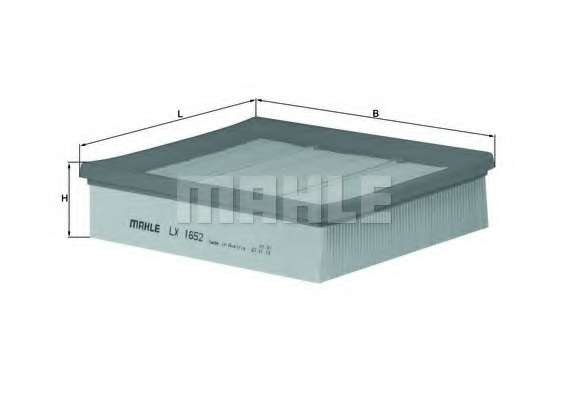 Фільтр повітряний MB (W169/W245) 1.5/1.7/2.0