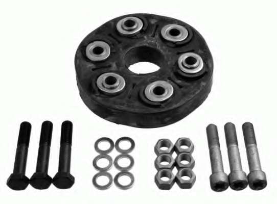 Шарнир, продольный вал