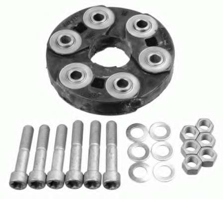 Шарнир, продольный вал